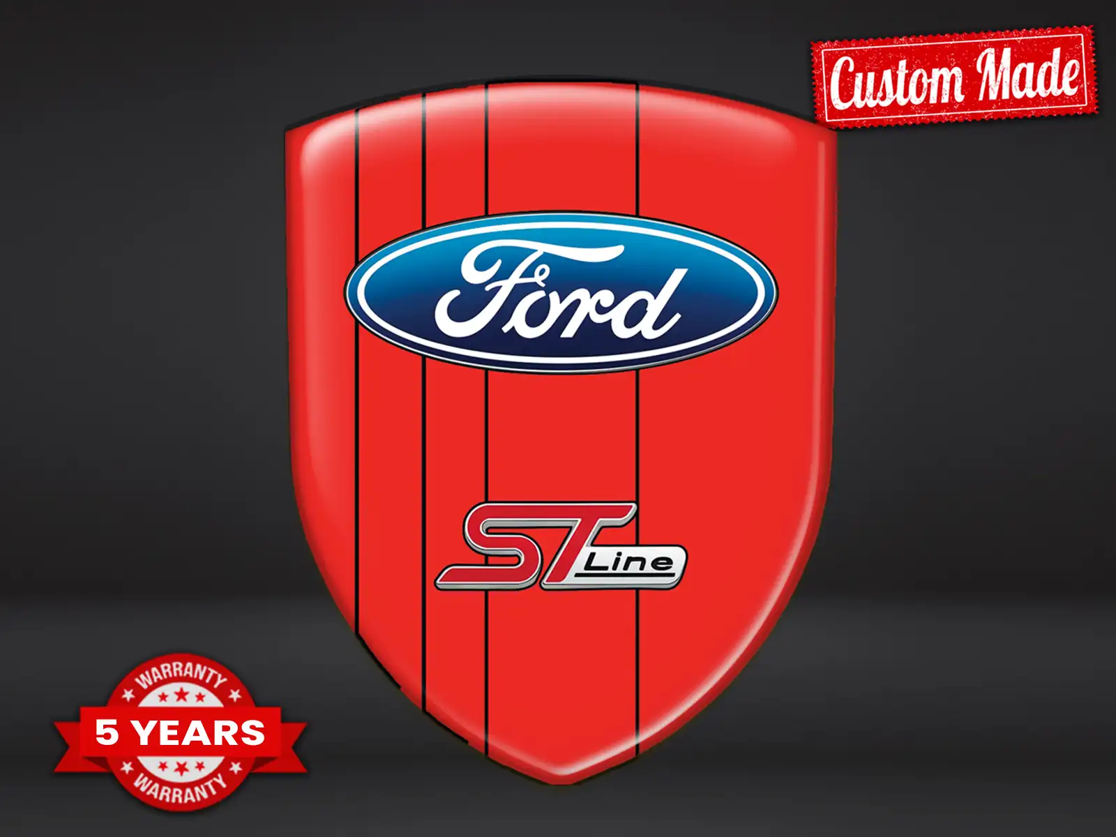Ford Autoaufkleber Edition Hochwertig Design